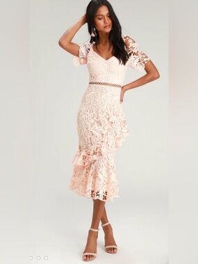 dress the population chelsea lace a line gown Dress the Population | Dresses | Dressthepopulation Chelsea Aline Gown